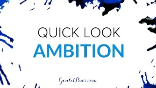 FaberCastell Ambition Quick Look [upl. by Annaya]