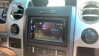 Pioneer Avh 1550nex idatalink Ford F150 [upl. by Ygiaf]