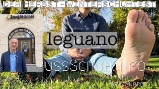 Vorstellung leguano – Barfußschuhe Test Winter 2022 [upl. by Hpesojnhoj535]