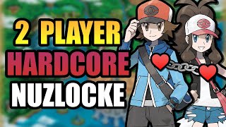 Pokémon White Two Player Hardcore Nuzlocke  Randomized Soul Link No items No overleveling [upl. by Ileana]