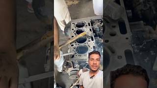 how to remove cylinder 🔥🧑‍🔧sleeves  diesel engine rebuild shorts ytshorts dieselengine [upl. by Cynara]