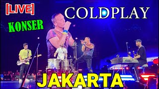 LIVE FULL Konser COLDPLAY JAKARTA  Music of the Spheres World Tour [upl. by Nageet]