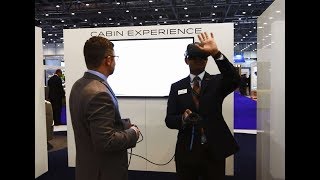 Gulfstream Virtual Reality Experiences at EBACE 2018 [upl. by Lledniuq139]