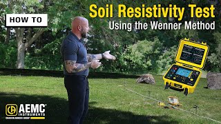 How to 🔌Wenner Soil Resistivity Test with AEMC Model 6472🔌 [upl. by Ulick]