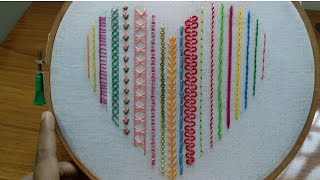 19 Basic Hand Embroidery Stitches for Beginners [upl. by Aydin382]