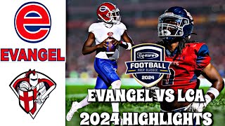 Evangel vs LCA 2024  Louisiana High School Football LHSAA Div 15A [upl. by Nilhtac]