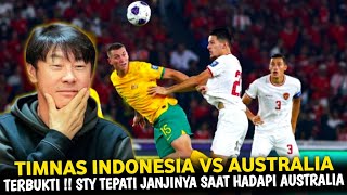 🔴 KEJENIUSAN STY  JELANG TIMNAS INDONESIA VS AUSTRALIA • ROUND 3 • FIFA WORLD CUP 2026 QUALIFIERS [upl. by Urissa]