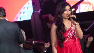 Teri Meri Shreya Ghoshal Live Bodyguard [upl. by Heinrich488]