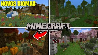 Addon de Biomas para Minecraft PE  Ybiomes Craft Addon MCPE 118 bedrock [upl. by Kenzi]