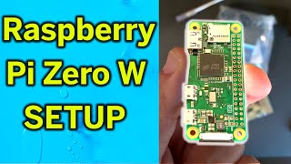 Raspberry Pi Zero W Setup [upl. by Stanfield]