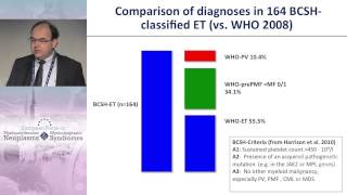 Diagnosis Prognosis and Therapy of True ET vs Prefibrotic MF [upl. by Novello]