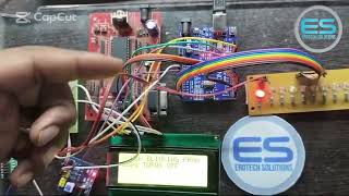 Leds Control 20x4 LCD Embedded Multiple Controllers Arduino controller [upl. by Leod]