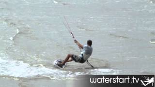 Toeside The EASY Way  Kitesurfing Tutorials  Learn Free amp 1st Hand [upl. by Barram]