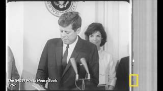 President John F Kennedy Presents the quotWhite House Bookquot in 1962 [upl. by Margreta750]