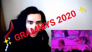 Ariana Grande Live At The Grammys REACTION [upl. by Ganiats]