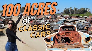 The Worlds LARGEST Junkyard – Classic Chevrolets Fords Mopars Pontiacs and More [upl. by Nye]