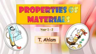 Properties of Materials Materials Science Year 1 [upl. by Carlyn231]