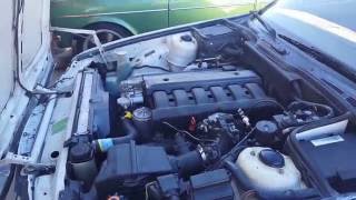 🇩🇪E34Restoration Spark Plug Change BMW E34 M50 Engine 1994 525i [upl. by Malchus]