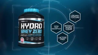 Hydro Whey ZERO the purest and the fastest  BioTechUSA [upl. by Oiramaj]