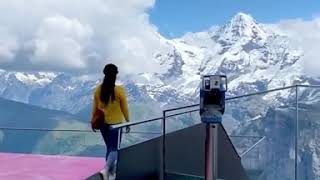 Birg Thrill Walk at Schilthorn Switzerland [upl. by Stefa]