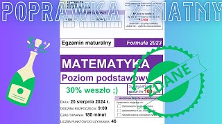 🦉Matura poprawkowa z matematyki  2024 sierpień  Zad 25 Pole powierzchni prostopadłościanu 👍 [upl. by Ellyn]