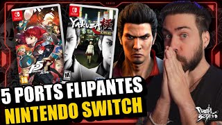 5 DE LOS MEJORES PORTS de Nintendo Switch Estos Juegos EXPRIMIEN Nintendo Switch [upl. by Alrick]