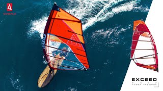 GUNSAILS  EXCEED  2 cam freeride windsurf sail [upl. by Nelrac80]