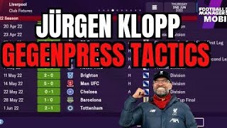 FM22 MOBILE BEST GEGENPRESS TACTICS RECREATION [upl. by Martinic]