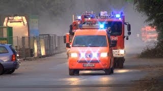 9x Einsatzfahrzeuge FW Solingen in Mülheim [upl. by Adamis]