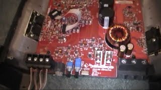 inside a Rockford Fosgate amplifier P3002 [upl. by Suivatna]