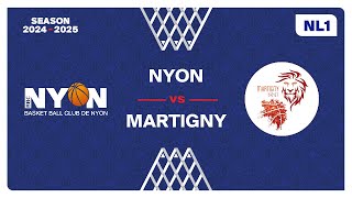 NL1 MEN｜Day 4 NYON vs MARTIGNY [upl. by Lasorella243]