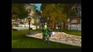 The Best Draenei Shaman Transmog Set High Bergg Helm Green Armor [upl. by Ellicul875]