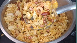 Corn flakes recipeDiwali Snacks recipeజర్నీ టైం లో best snacks recipe [upl. by Euqinahc]