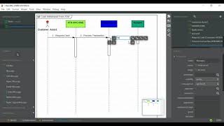 how to draw sequence diagram in staruml [upl. by Lenci]