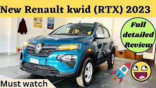 New Renault KwidRXT Full Detailed Review 2023 [upl. by Crenshaw]