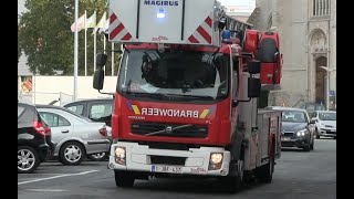 Vilvoorde Brandweer met Ladderwagen L10 [upl. by Yahsat987]