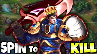 SPIN to KILL with the Full Lethality GAREN BUILD 🔥 440 AD amp 3200HP 🔥 LoL Full AD Garen s11 Gameplay [upl. by Cerellia144]