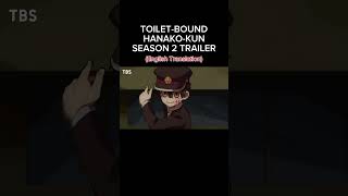 TBHK Season 2 Trailer English translation by me tbhk jshk tbhkseason2 hanako tbhkanime anime [upl. by Rodgiva]