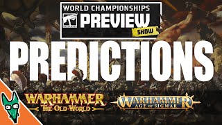 PREDICTIONS Feathered caps amp Greenskins  Warhammer Preview World Championships RumourWang [upl. by Siduhey931]