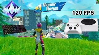 Fortnite Unreal Ranked Reload on Xbox Series S  Keyboard amp Mouse Gameplay  Solo vs Duo [upl. by Bondy337]