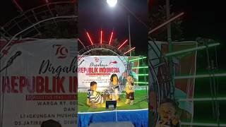 Panggung Seni di Kampung Memperingati Hari Kemerdekaan Indonesia acaraagustusan panggunghiburan [upl. by Aicilram334]