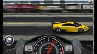 Drag Racing win complete level 8 career with 1 tune setup for Lamborghini Murcielago LP 6704 5V [upl. by Daitzman]