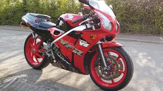 Honda VFR400R NC30 Cold Start Walk Around  4K [upl. by Annoyk]