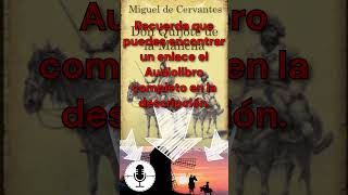 Las 5 Mejores Frases de DON QUIJOTE DE LA MANCHA audiolibrosenespañol libros audiolibrosgratis [upl. by Ares934]