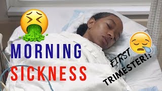 MORNING SICKNESS  FIRST TRIMESTER  SYMPTOMS amp TIPS [upl. by Eipper]