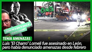 Así fue el homicidio de quotEl Charroquot Lomelí en León Guanajuato [upl. by Asen]