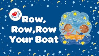 Row Row Row Your Boat Lyrics  Nursery Rhymes with Lyrics [upl. by Nnaeel]