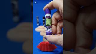 ASMR Lip🫦Smacker💋💄Marvel I Guardiani della Galassia 🌌 Gamora 🧟‍♀️⚔️ Mint to be Gamora🌱 marvel [upl. by Nirtak664]