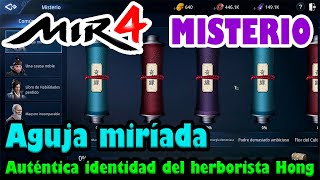 MIR4 Misterio 21  Aguja miríada  Auténtica identidad del herborista Hong [upl. by Nilauqcaj]