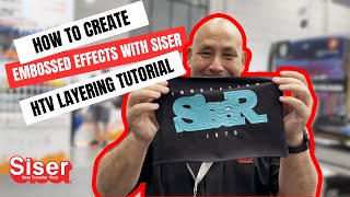 Create Embossed Effects with Siser HTV  Brick amp Electric Tutorial [upl. by Quiteri633]